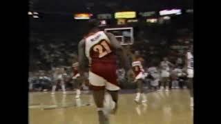 Dominique Wilkins Picks Dr. J's Pocket and Dunks Past Him on the Other End