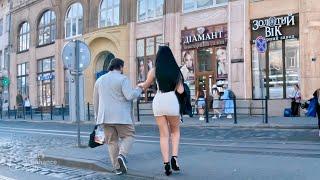 A Lviv City Walk in center. 4K #subscribe #thankyou