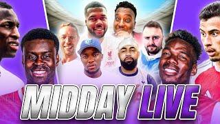 HEATED Drogba “Overrated” Debate! | Pogba To Monaco! | Jackson Future At Chelsea! | Midday Live