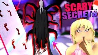 HOW TO SEE SLENDERMAN & BLOODY FOOTPRINTS! SCARY SECRETS on Earth! Royale High