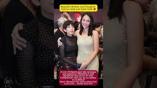 Beautiful Mother and Daughter Katrina Halili and Katie Halili ️  #viralvideo #news