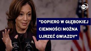 Wieczorne przemówienie Kamali Harris. "Przegrałam wybory, ale nie przegrałam walki" @TVN24