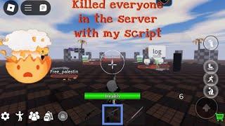 Roblox script silent aim made by me killed whole server ez (OP)