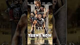 Gladiator 2 Cast: 2014 vs. 2024 | Then & Now Transformation #Gladiator2 #Transformation #ThenAndNow