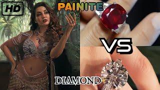 PAINITE VS DIAMOND @6 #painite #gemstone #minerals #jewellery #jewelry #mostvaluablegems #buypainite