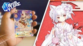 Azur Lane Pack Opening but I MARRY the BEST CARD (Very Lucky)