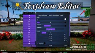 [LUA] Textdraw Editor/Creador - SAMP 0.3.7