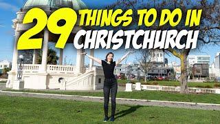 29 Things to do in Christchurch New Zealand 