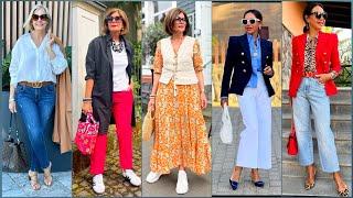 Shein Vintage Clothing For Women Over 50 | Business Outfits Fashion 2024 | Khols Best Outfits Style