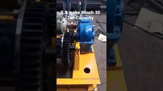 S.S make Winch 30 ton Capacity