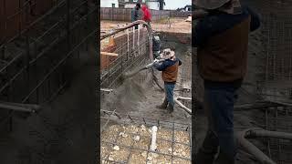 Shooting Gunite For Custom Swimming Pool #custompool #poolconstruction #gunite #poolbuilder