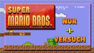 Nur 1 Versuch in Super Mario Bros