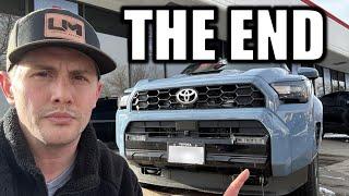 Toyota continues DOWNWARD SPIRAL with the All-New 2025 4Runner!