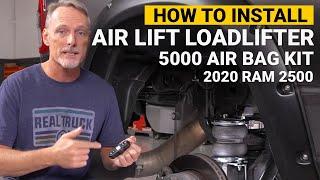 How to Install Air Lift LoadLifter 5000 Air Bag Kit on a 2020 Ram 2500