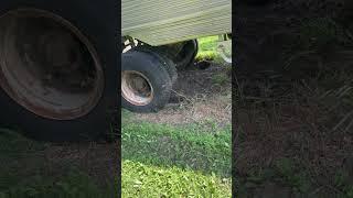 BigIron Auctions 24' Storage Van Wheels Turn W/No Air