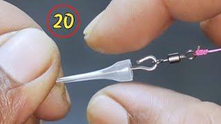 20 Genius Tricks for Fishing !!!