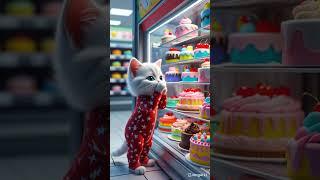  Surprise Ending – Happy Father’s Day #cat #kitten #kitty #shorts #cats #ai #story
