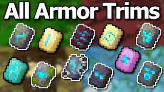 How To Get Every Armor Trim in Minecraft 1.20