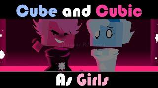 Pink Corruption Cube And Cubic Gender Swapped | @brittanyrobinson