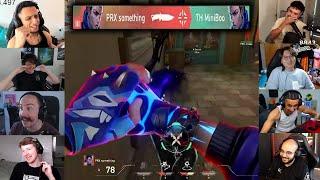 Valorant Streamers Reacts To PRX Something Knifing TH MiniBoo In Masters Toronto