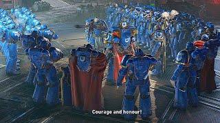 Titus Receives The Laurels Of Victory Scene - Warhammer 40K Space Marine 2