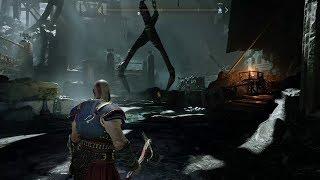 Прохождение God of War 2018 - Освободить цепь в шахте. Победить Ярна Фоурта #15