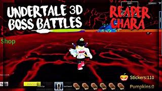 Roblox Undertale 3D Boss Battles: Reaper Chara Is Out (w/BowTiedPony)