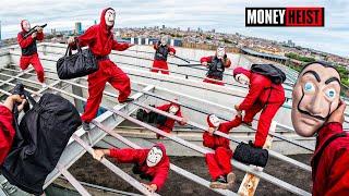 PARKOUR VS MONEY HEIST! 6 | ESCAPE and SURVIVE, POLICE chase BAD GUYS (BELLA CIAO REMIX) | Epic POV