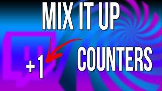 How to set up counters (death counters for your chat) Mix it up tutorial