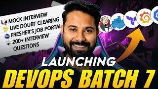 Launching LIVE DevOps Course // Complete Job Preparation Course 2024 #DevOpsTraining