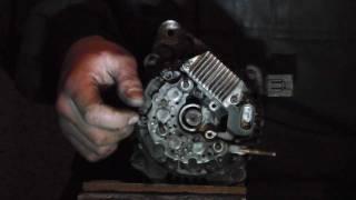 Toyota/Honda Alternator diagnose,not charging problem and repair.