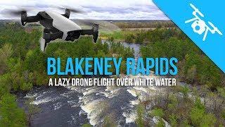 Blakeney Rapids - A Lazy Drone Flight over White Water Rapids (4K UHD)