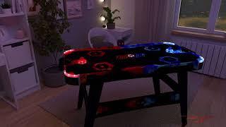 Air Hockey Table FIRE vs ICE wit LED effects | Carromco Games (2/2)