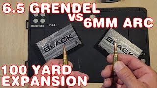 6.5 GRENDEL vs 6MM ARC, EXPANSION