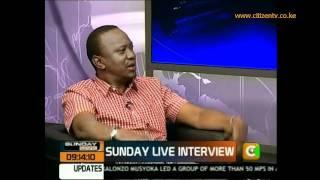 Sunday Live Interview: Uhuru Kenyatta on Hague