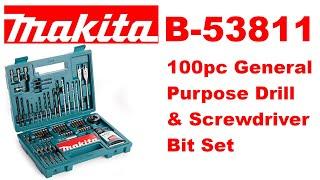 Makita B 53811 Drill and Bit Set - First Look