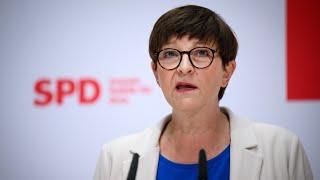 SPD: Parteipressekonferenz mit Saskia Esken | 04.11.24