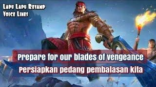 Lapu Lapu Revamp New Voice and Quotes Mobile Legends dan Artinya