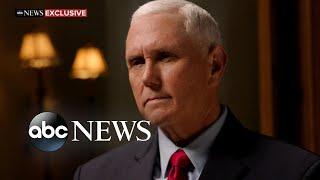 Mike Pence opens up with David Muir on Jan. 6: Exclusive