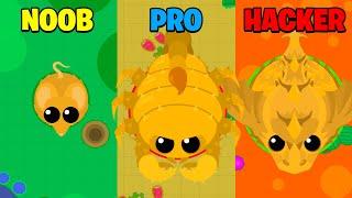 NOOB vs PRO vs HACKER in MOPE.IO