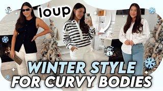 WINTER OUTFITS FOR CURVY BODIES! Featuring Loup