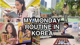  MONDAY ROUTINE IN KOREA | makeup shopping vlog