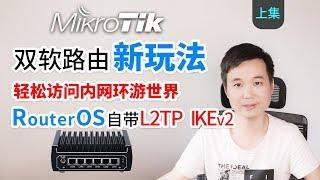 Ros L2TP VPN | 教你轻松访问家里面的内网以及通过家里的网络科学上网环游世界,小飞机可以下岗了（Ros & de_gwd & openwrt）Mikrotik