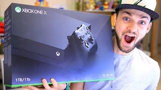 Xbox One X UNBOXING + GAMEPLAY!  (New BEST Console?)