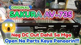 Sakura AV-735 Nag DC Out Kaya Recondition Nalang!!! #share #repair #recondition #sakura
