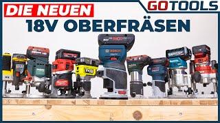 Neue Akku-Oberfräsen von Bosch & Metabo – Besser als Milwaukee & Co.? Inkl. Verlosung!