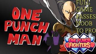 Noob to Pro with Full Gamepasses | One Punch Fighters X