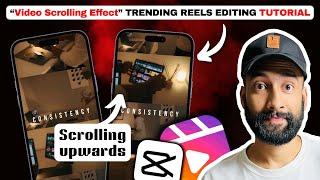 How to Create Cinematic Video Scrolling Effect in Capcut!