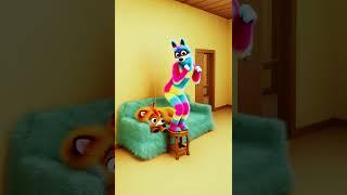 Fluffy Wakes His Friend with a Fart Sound!