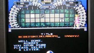 SNES Wheel of Fortune Deluxe Game AubreyS1987 Vs. BenS71287 and 13kagome15 Part 2